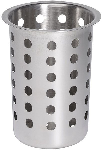 Porte-couverts APS, Ø 9,7 cm, hauteur : 13,7 cm, acier inoxydable, poli mat, 11999