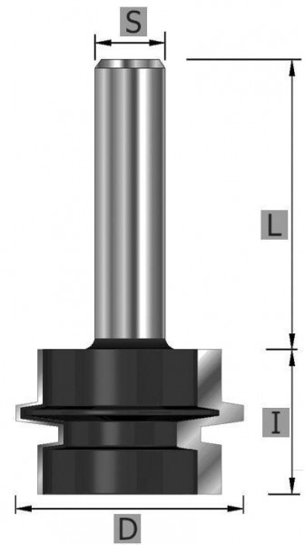 Coupe-colle Edessö HW, A: 30,2, B: 25,4, C: 8, 121230208