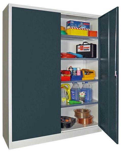 Armoire à portes battantes PAVOY avec portes pleines en tôle, 31310-150-500