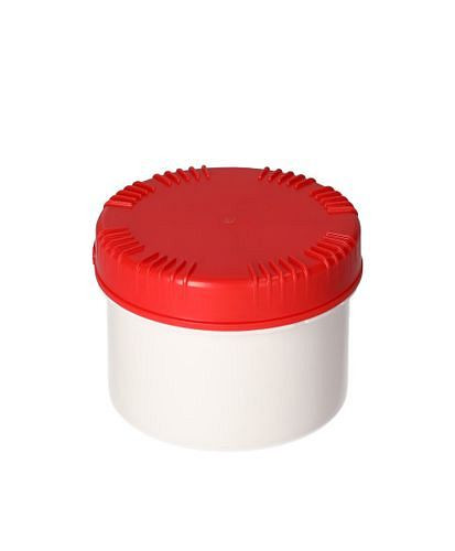 Pots en plastique DENIOS en HDPE avec couvercle, 500 ml, avec agrément UN, UE : 10 pièces, 279-044