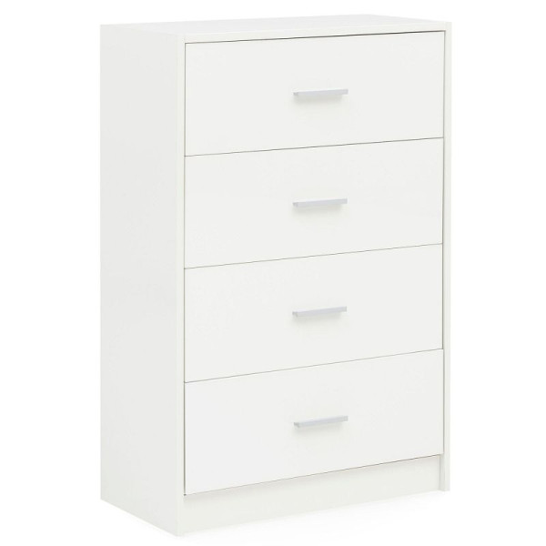 Wohnling Design Buffet Blanc Brillant 60x90x30 cm, WL5.864