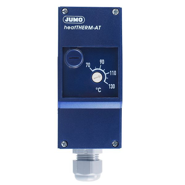 Limiteur de température de sécurité JUMO, 70 à 130 °C, capillaire 2000 mm, longueur 100 mm, 60003190
