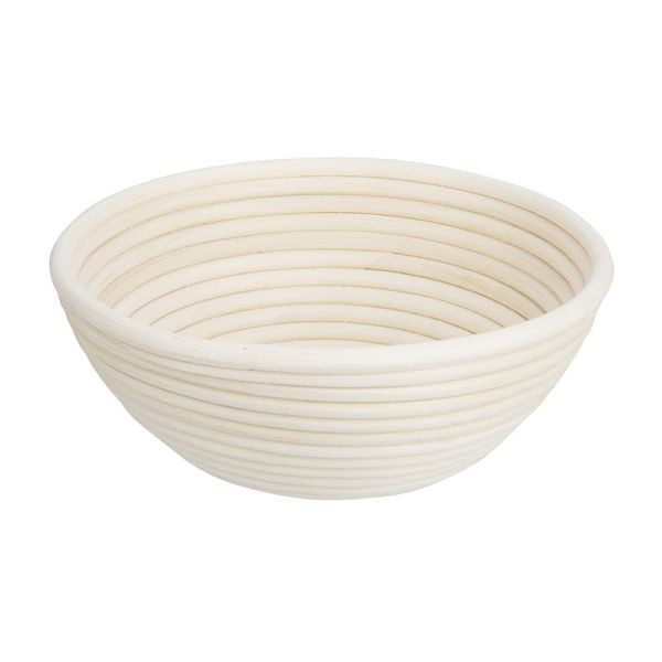 Panier de fermentation en rotin Vogue rond 220x80mm, FT839