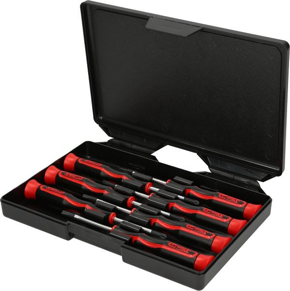 KS Tools jeu de tournevis pour mécanique de précision PH et fente, 7 pièces, 500.7165