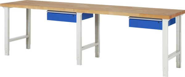 Etabli RAU série 7000 - modèle 7001A1, L3000 x P700 x H790-1140 mm, 03-7001A1-307B4H.11
