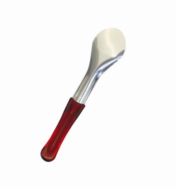 Spatule à glace Schneider grand modèle, 300 mm, avec manche en plastique rouge, 195130
