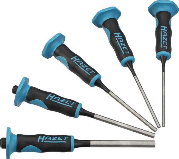 Jeu de chasse-goupilles Hazet, long, 175 mm, nombre d'outils : 5, 751LHS/5