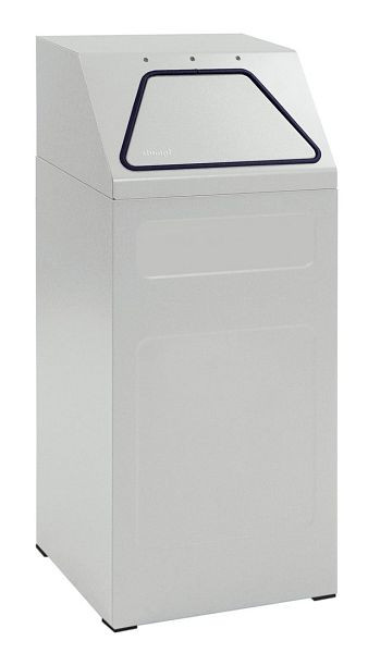 tri des déchets contondants 65, RAL 7035/7035, conteneur intérieur galvanisé, 65 litres, 5401007