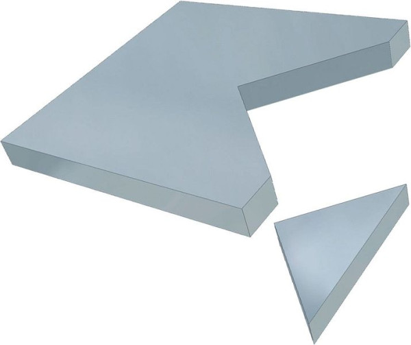 ELMAG Couteau à encocher en V, pour SPS 175, 83298