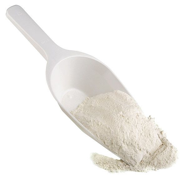 Pelle à farine APS, 0,5 litre, 31 x 12 cm, hauteur : 5,5 cm, polypropylène, blanc, 00611