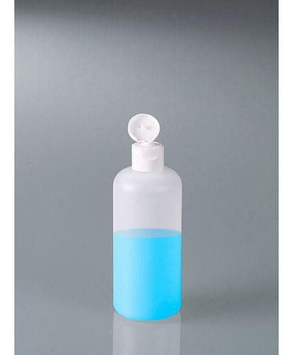 Flacons ronds DENIOS en HDPE, avec bouchon à rabat 250 ml, UE : 10 pièces, 281-737