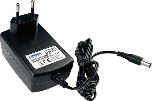 Chargeur rapide de batterie Kunzer 12V pour 7AFS02; 7AKN38 ; 7ABS38 ; 7AMS01, 7ASL12