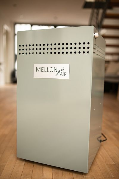 purificateur d'air ambiant isomix MellonAir200 HEPA gris (RAL 7005) avec filtre HEPA haute performance, 0421-gris-HEPA