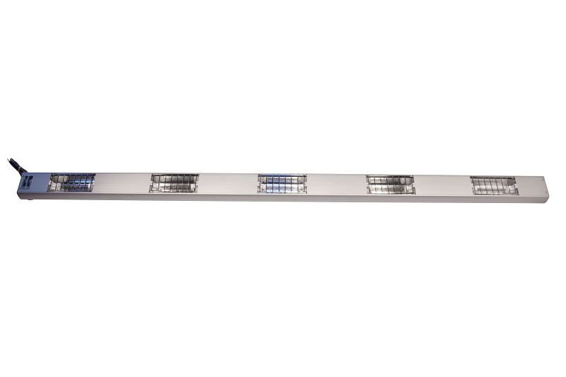 Pont thermique Roband Quarz HUQ2025E pour un aménagement de magasins alliant chaleur et lumière, HUQ2025E