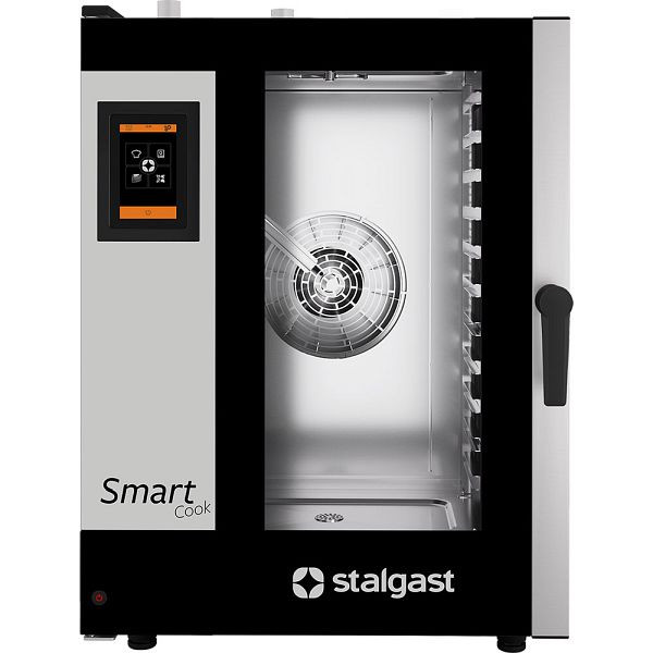 Four à vapeur combiné Stalgast SmartCook, écran tactile, 11x GN1/1, à gaz, FM023111G
