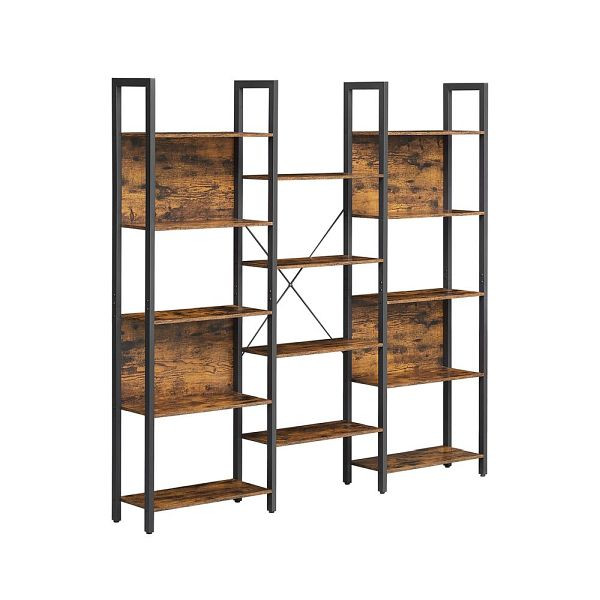 Bibliothèque VASAGLE avec 14 étagères, LLS107B01