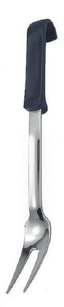 Fourchette à viande APS, longueur environ 34 cm, acier inoxydable, manche ergonomique antidérapant, 00666