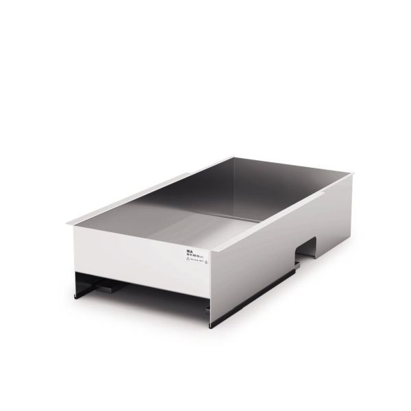 Bain en acier inoxydable IKA pour agitateur magnétique RO 15, IB R RO 15 pro, 0025007761