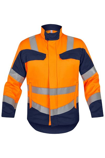 Veste ROFA 2380, taille 62, couleur 375-orange lumineux-marine, 6652380-375-62