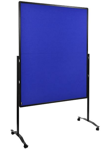 Tableau de présentation Legamaster PREMIUM plus pliable, textile bleu marine, 7-205410