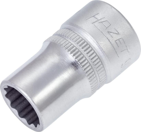 Douille Hazet, double hexagonale, carré creux 12,5 mm (1/2"), profil de traction extérieur double hexagonal, 1/2", 900AZ-1/2