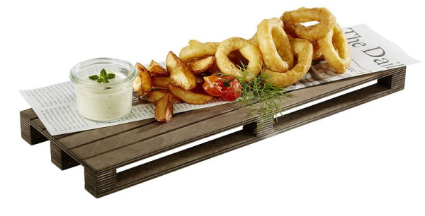 Planche de service APS -PLEASURE PALETTE-, 40 x 15 cm, hauteur : 3 cm, bois de bouleau, 00882