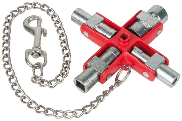Clé universelle pour armoire de commande électrique KS Tools, 130.1046