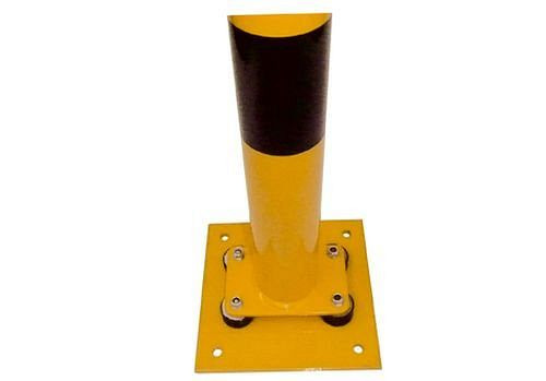 Poteau de barrière basculant Schake galvanisé, dm 89 mm, hauteur 1000 mm, 249367