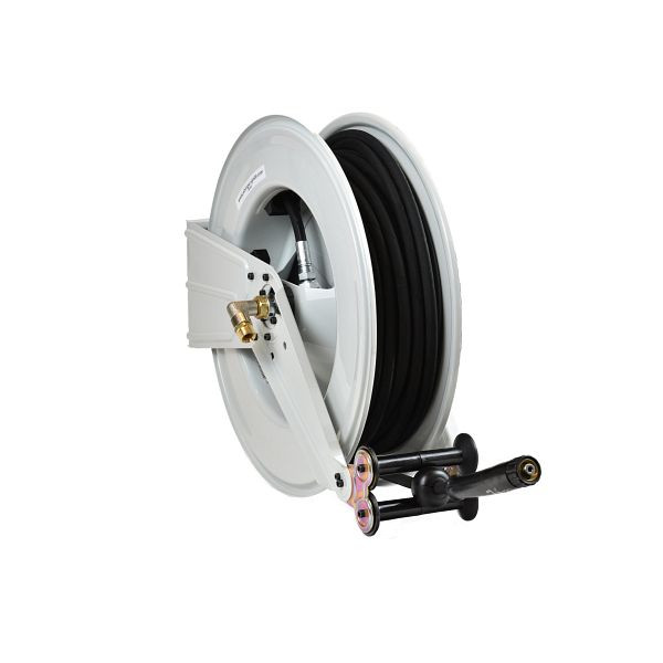 Enrouleur Ebinger OSM 510, maxi 100bar / 130°C, 20m - 12mm ID tuyau haute pression 1SN, 1.510.202