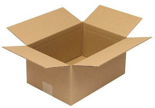 Boîte pliante en carton ondulé TransPak 1 paroi, dimensions intérieures 325 x 230 x 160 mm, format A4, qualité 1.20B, paquet de 50, 299253