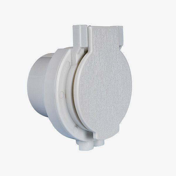 Prise d'aspiration HKW - TUBE, blanc, 020011
