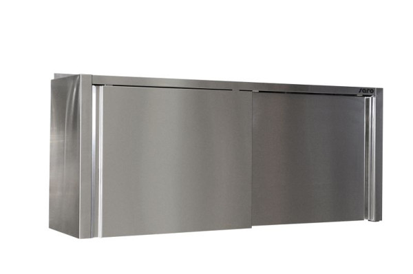 Armoire murale Saro en acier inoxydable - profondeur 400 mm, 2000 mm, 700-4125