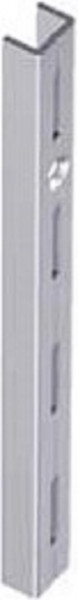 Système d'éléments WANDSCHIENE, 1 rangée, 1 paire, SB, 2500 mm, BLANC, UE: 5 paires, 10000-00049