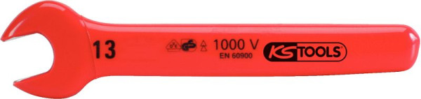 Clé à fourche KS Tools avec isolation de protection, 1/2", 117.2252