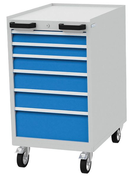 Bedrunka+Hirth armoire à tiroirs mobile profondeur 736 mm, R 18-24, 6 x tiroirs, 04.10.06-1VA