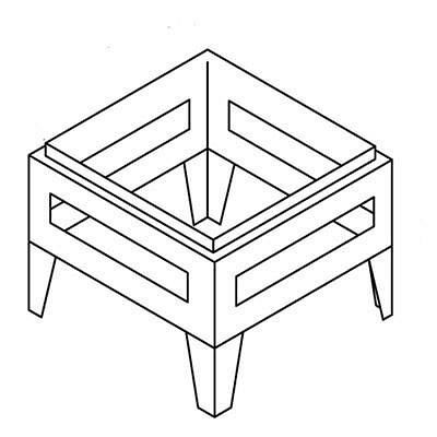 Insert pour dossiers suspendus Hammerbacher ACHR gris, 35x35x24,5 cm (LxPxH), VACHR/5