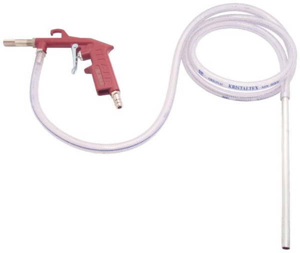 Pistolet de sablage ELMAG avec tuyau d'aspiration, modèle 166 B, 42044