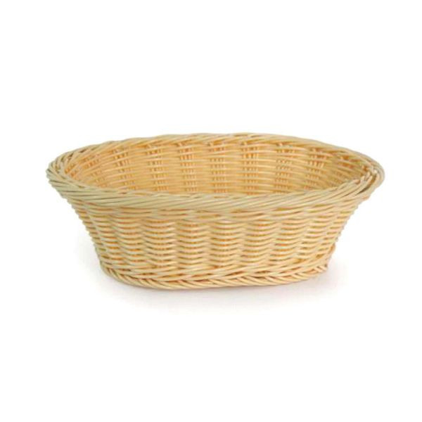 Corbeille à pain et fruits ovale Stalgast, filet robuste, polypropylène, 235 x 150 x 70 mm (LxPxH), TT4304235