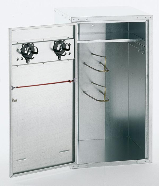 Armoire de sellerie Growi (HxPxL) : 106 x 60 x 60 cm, cadenas, porte-selle, 10050140