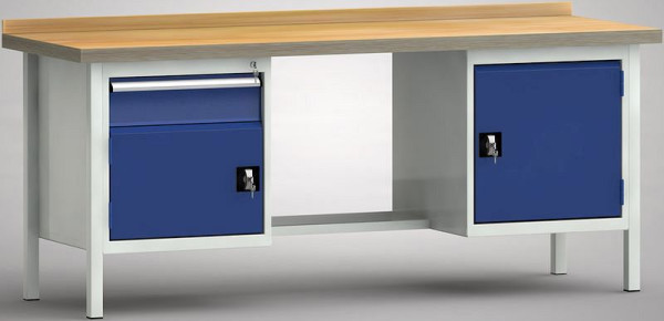 Etabli standard KLW - 2000 x 700 x 840 mm L x P x H, WS202N-2000M40-E2004