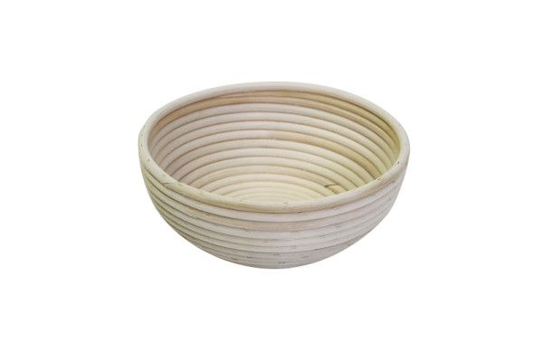 Moule à pain / panier de fermentation Schneider, rond, tube osier, Ø 200 mm, H 80 mm, 750g, 201205