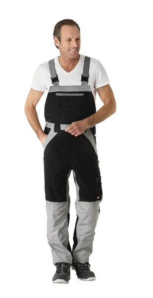 Salopette Planam Plaline, noir/zinc, taille 110, 2520110