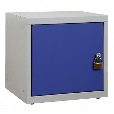 Casier de sécurité ADB, dimensions du corps LxlxH 400x400x400 mm, couleur du corps : gris/bleu, RAL 7035/5010, 41207