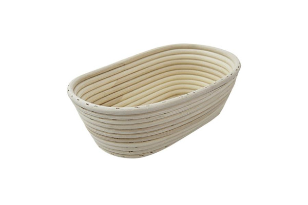 Moule à pain / panier de fermentation Schneider ovale, Tube Pedding, 200 x 120 mm, 201302