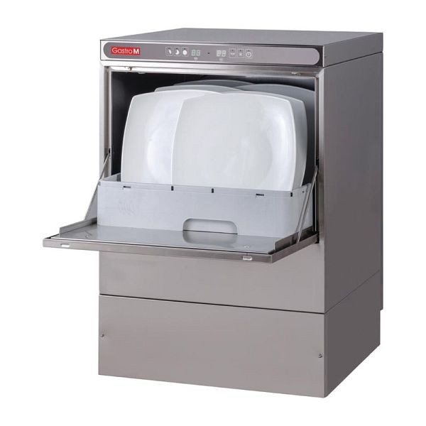 Lave-vaisselle Gastro M Maestro 230V avec pompe de vidange, distributeur de savon et récipient intermédiaire, DK357