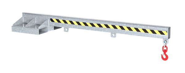 Bras de charge RR Industrietechnik type RLA-5 2400 galvanisé, 100800605