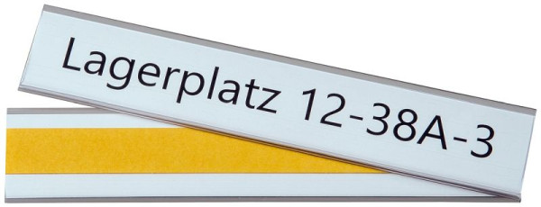 Porte-étiquette Eichner, autocollant, dimensions : 38 x 200 mm, UE : 50 pièces, 9218-03023
