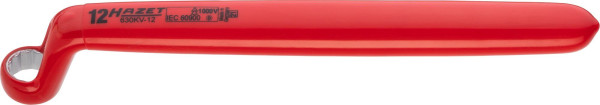 Clé polygonale Hazet, double isolation, profil double hexagone extérieur, 12 mm, 630KV-12