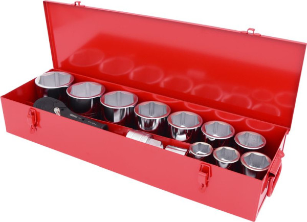 KS Tools Jeu de clés à douille 1", 15 pièces, 911.0815
