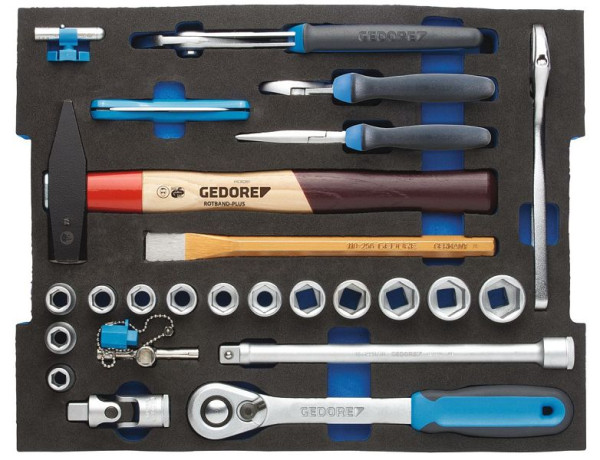 Gamme artisanale GEDORE 26 pièces en module, 2936828